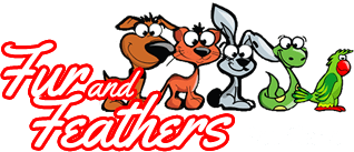 Fur and Feathers Pet Care Logo